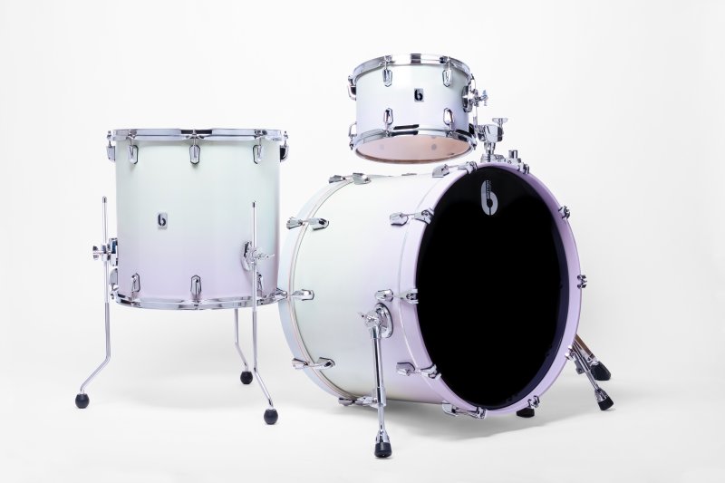 British Drum Co. ENG-22-CB-LVH Enigma Series Club Kit - Lavender Haze 12",16", 22"