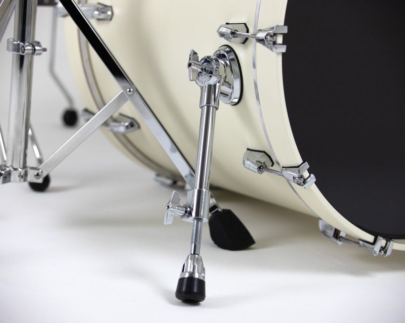 British Drum Co. ENG-22-CB-SEW Enigma Series Club Kit - Satin Olde English White 12", 16", 22"