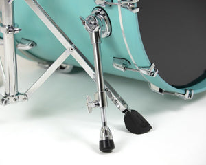 British Drum Co. ENG-22-CB-STL Enigma Series Club Kit - Satin Teal 12", 16", 22"