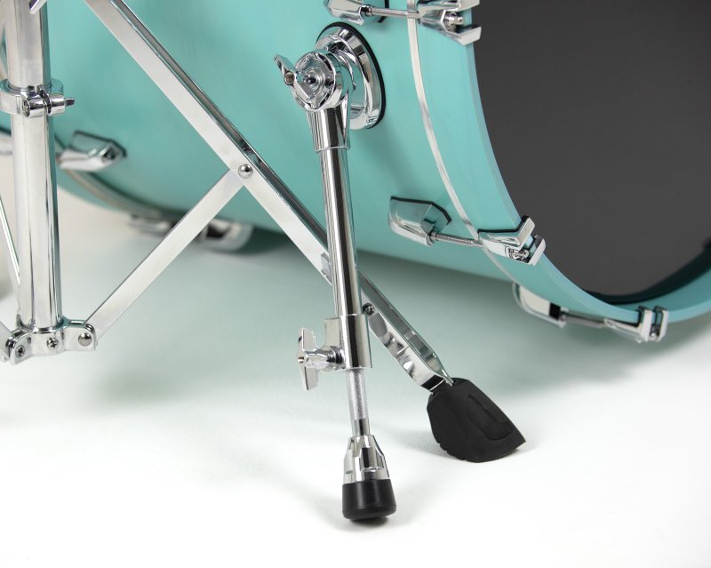 British Drum Co. ENG-22-CB-STL Enigma Series Club Kit - Satin Teal 12", 16", 22"