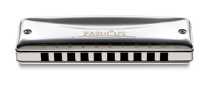 Suzuki F-20E-C Fabulous 10-Hole Diatonic Equal Temperment Harmonica - Key of C