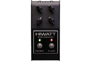 Hiwatt FILTERFUZZBKCS-U Custom Filter Fuzz - Custom 60s-style Gain Machine w/ Filter & EQ