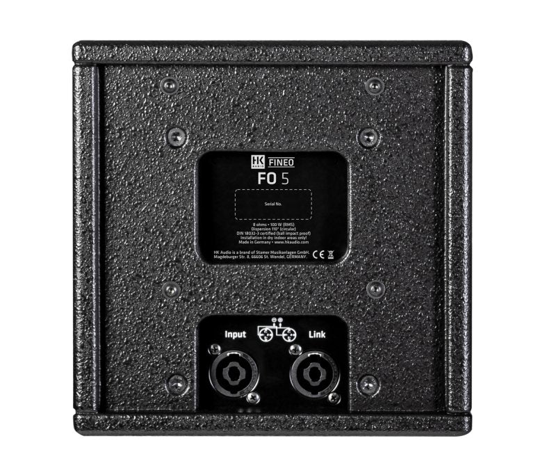 HK Audio HK FINEO-FO-5-BLK 200 Watt 5" Coaxial Speaker - Black