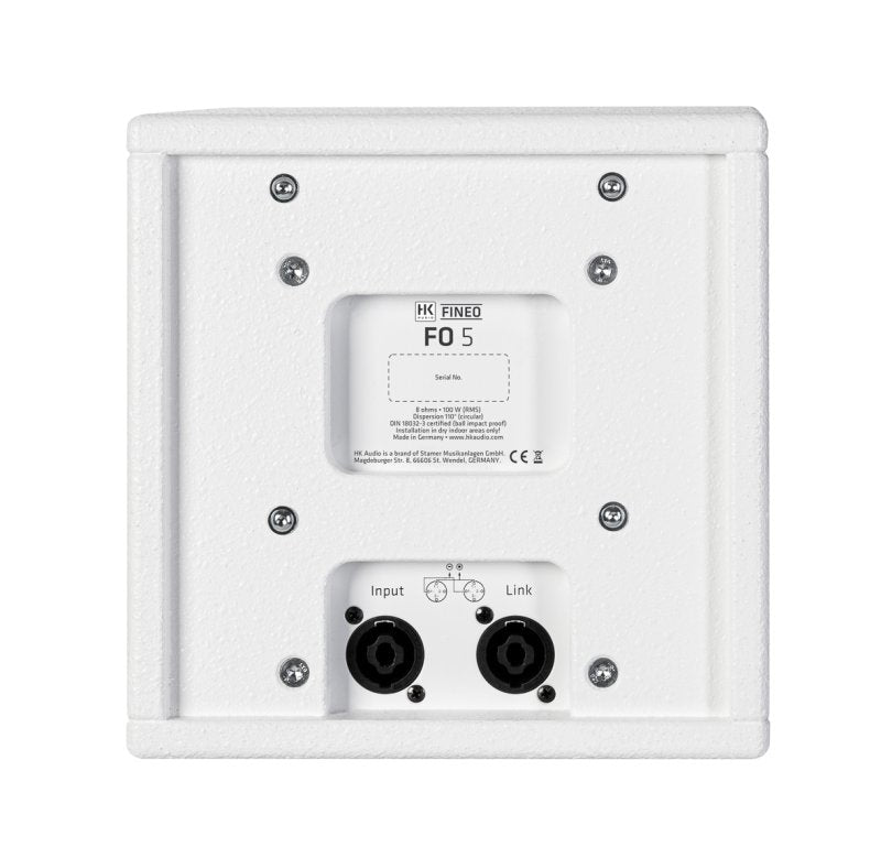 HK Audio HK FINEO-FO-5-WHT 200 Watt 5" Coaxial Speaker - White