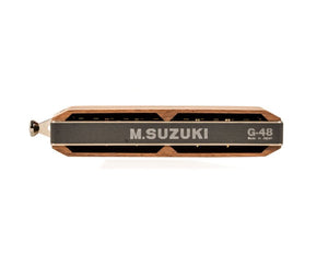 Suzuki G-48W-C Gregoire Maret Signature Model Wood Harmonica - Key of C