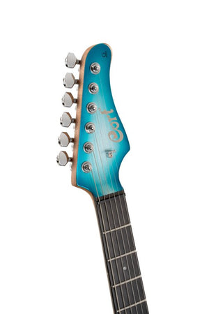 Cort Guitars Cort G300GLAMPIMB G Series 300 Glam Double Cutaway Electric Guitar - Polar Ice Metallic