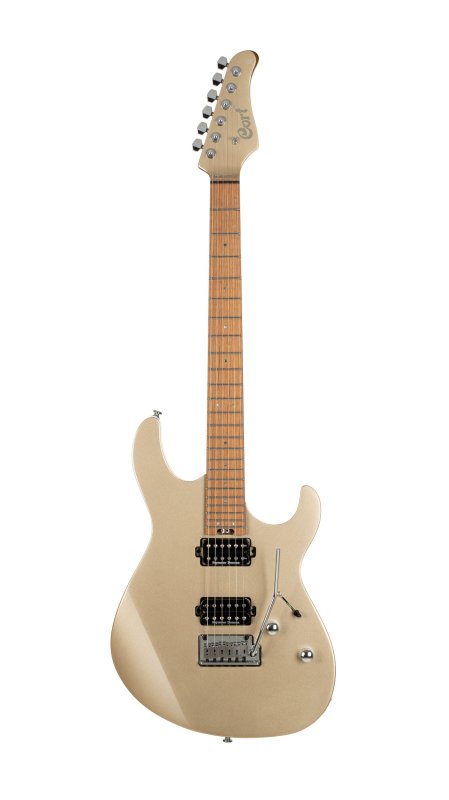 Cort Guitars Cort G300PROMGD G Series 300 Pro Double Cutaway Electric Guitar - Metallic Gold