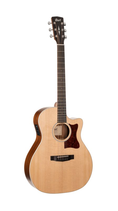 Cort Guitars Cort GA1EOP Grand Regal Series GA1E Acoustic-Electric Guitar - Open Pore Natural