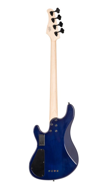 Cort Guitars Cort GBFUSION4BB GB Series Fusion Bass Guitar w/Gig-bag - Blue Burst
