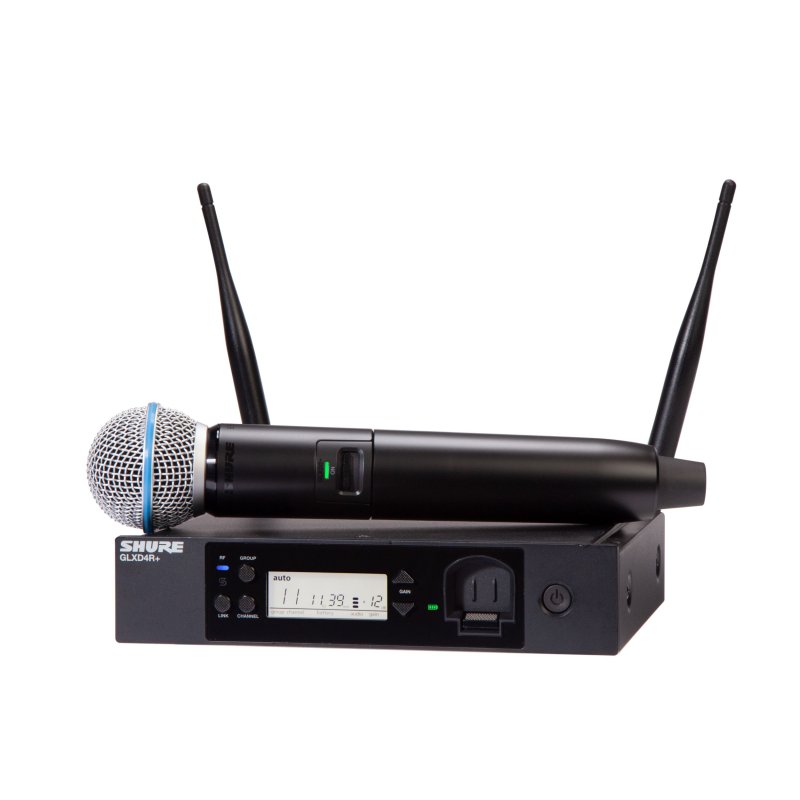 Shure GLXD24RPLUS/B58-Z3 Wireless Vocal System with BETA58A