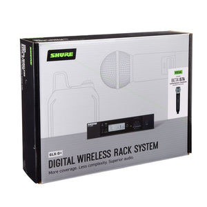 Shure GLXD24RPLUS/B87A-Z3 Wireless Vocal System with BETA87A