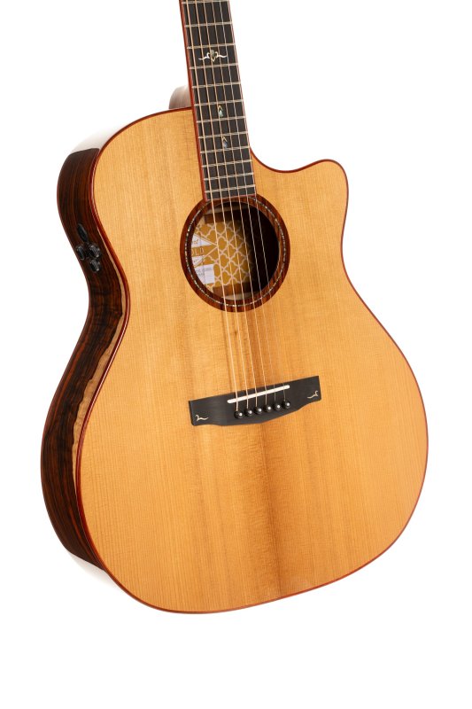 Cort Guitars Cort GOLDA10 Gold Series A10 Cocobolo Acoustic-Electric Guitar - Natural Gloss
