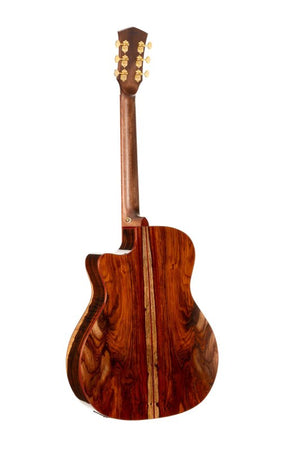 Cort Guitars Cort GOLDA10 Gold Series A10 Cocobolo Acoustic-Electric Guitar - Natural Gloss