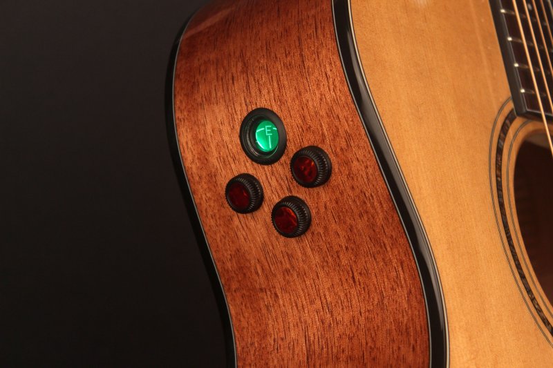 Cort Guitars Cort GOLDA6 Gold Series A6 Acoustic Electric Grand Auditorium Cutaway Guitar - Natural Glossy
