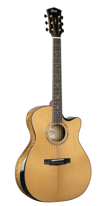 Cort Guitars GOLDEDGENAT-U Cort GOLDEDGENT Gold Series Acoustic Electric Guitar - Natural Gloss
