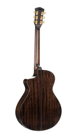 Cort Guitars GOLDMC6NAT-U Cort Gold MC6 Ovangkol Acoustic-Electric Guitar w/Premium Gig-bag - Natural Gloss