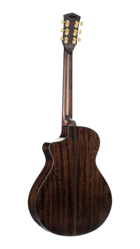 Cort Guitars GOLDMC6NAT-U Cort Gold MC6 Ovangkol Acoustic-Electric Guitar w/Premium Gig-bag - Natural Gloss