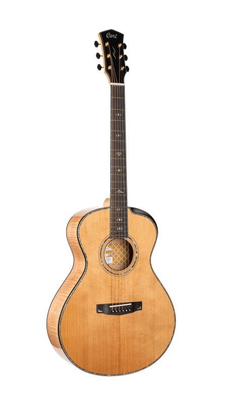 Cort Guitars Cort GOLDPASSION Gold Series Gold Passion Acoustic-Electric Guitar - Natural Glossy