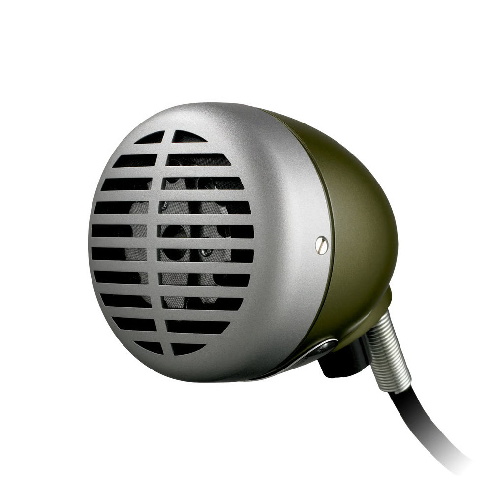 SHURE GREEN BULLET HARMONICA MICROPHONE