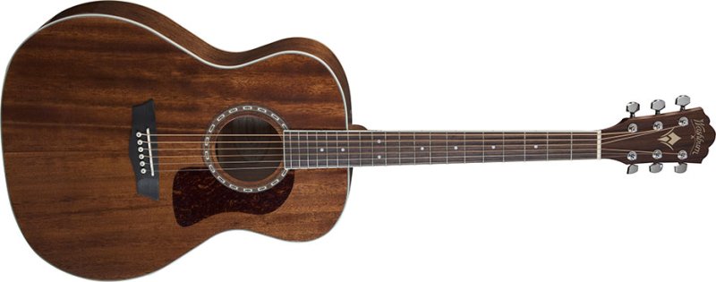 Washburn HG12S-O-U G12S Heritage 10 Series Grand Auditorium Acoustic Guitar - Natural