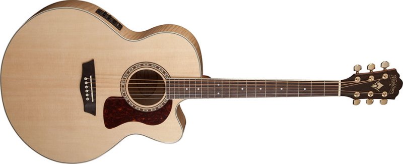 Washburn HJ40SCE-O-U J40SCE Heritage 40 Series Jumbo Acoustic Electric Guitar