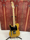 Squier Affinity Series Telecaster Left Handed Electric Guitar - Butterscotch Blonde with Maple Fingerboard