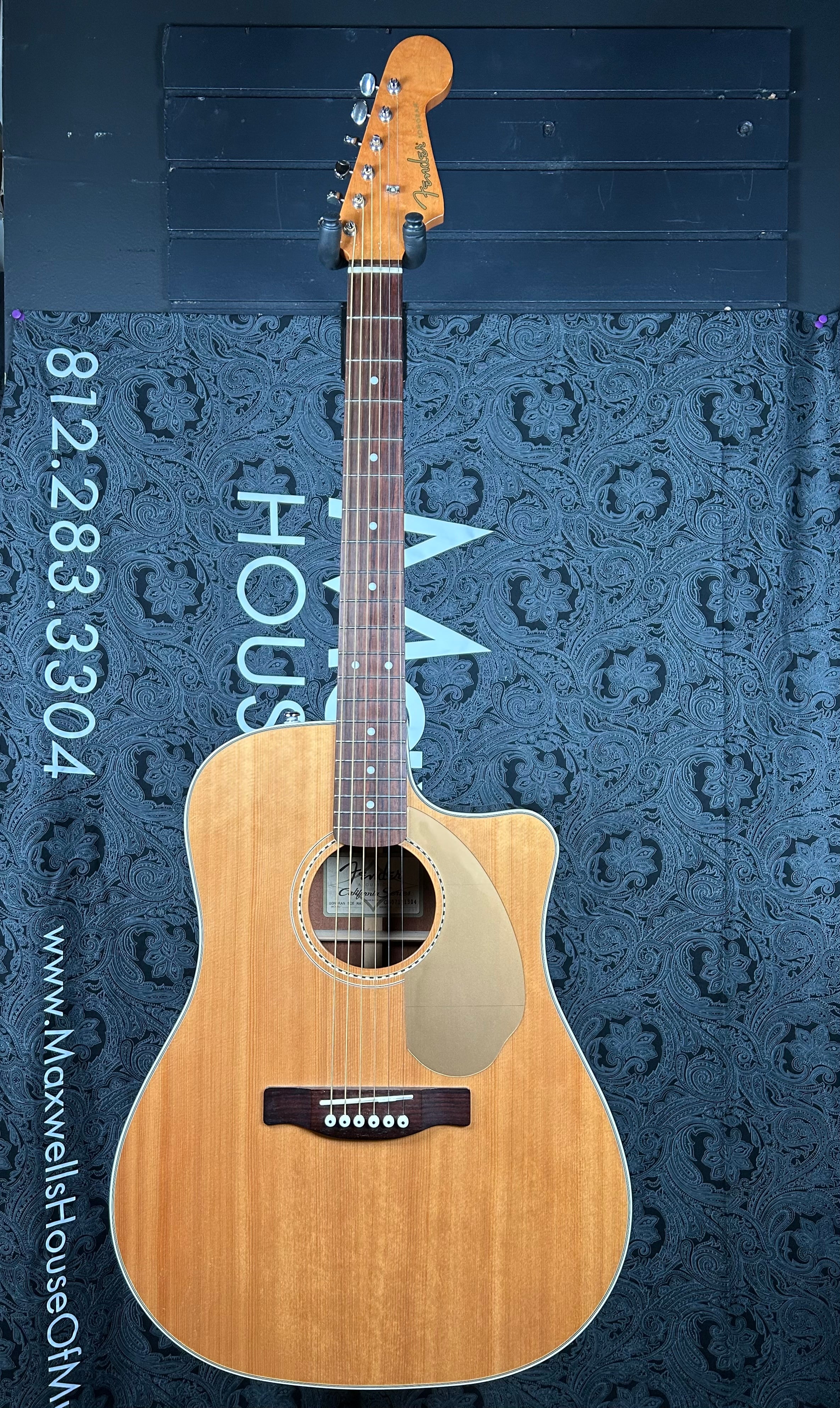 Fender Sonoran Acoustic Guitar- Natural (Pre-Owned) (Blue Redondo Acoustic)