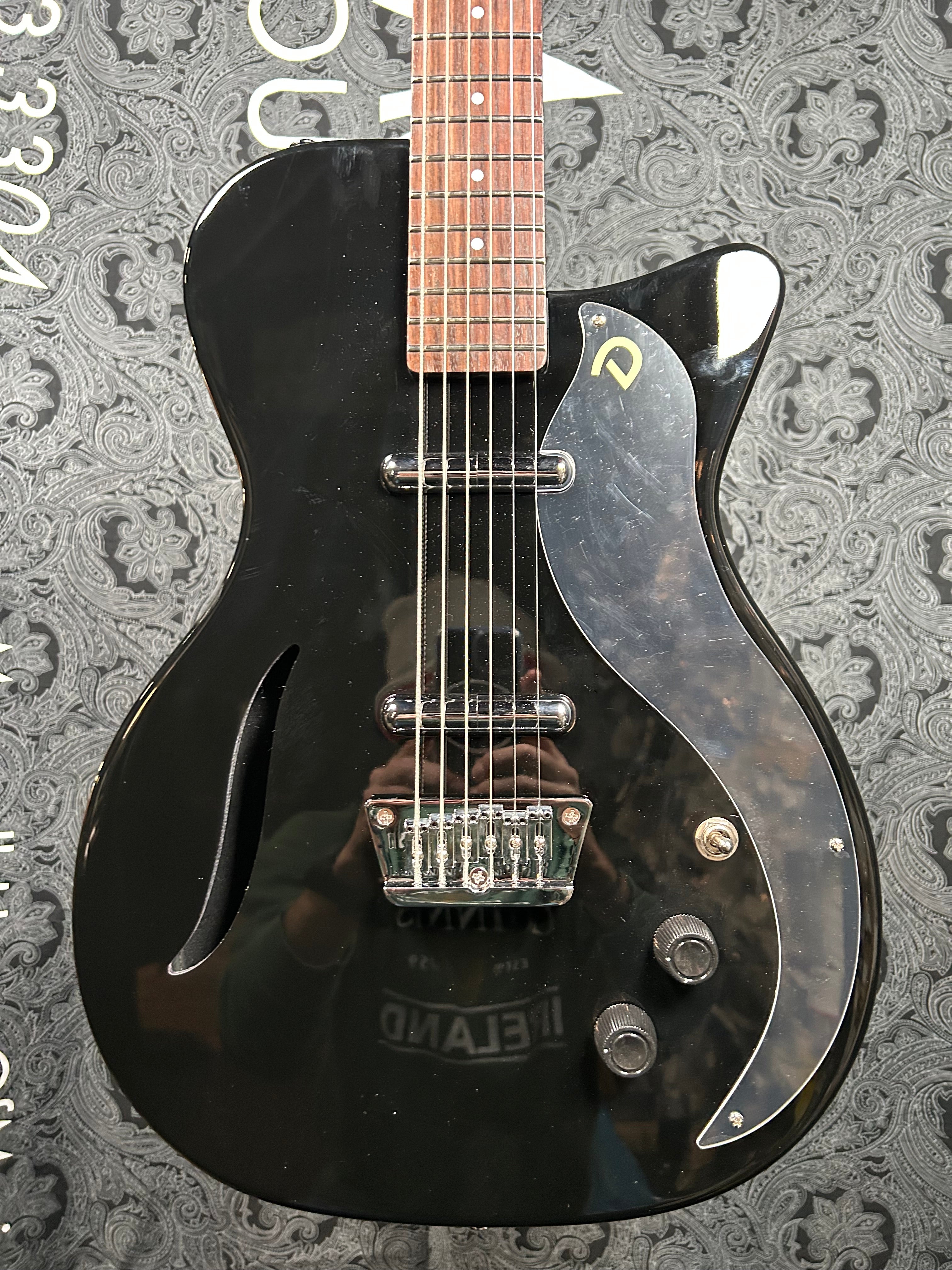 Danelectro Vintage Baritone Electric Guitar - Black