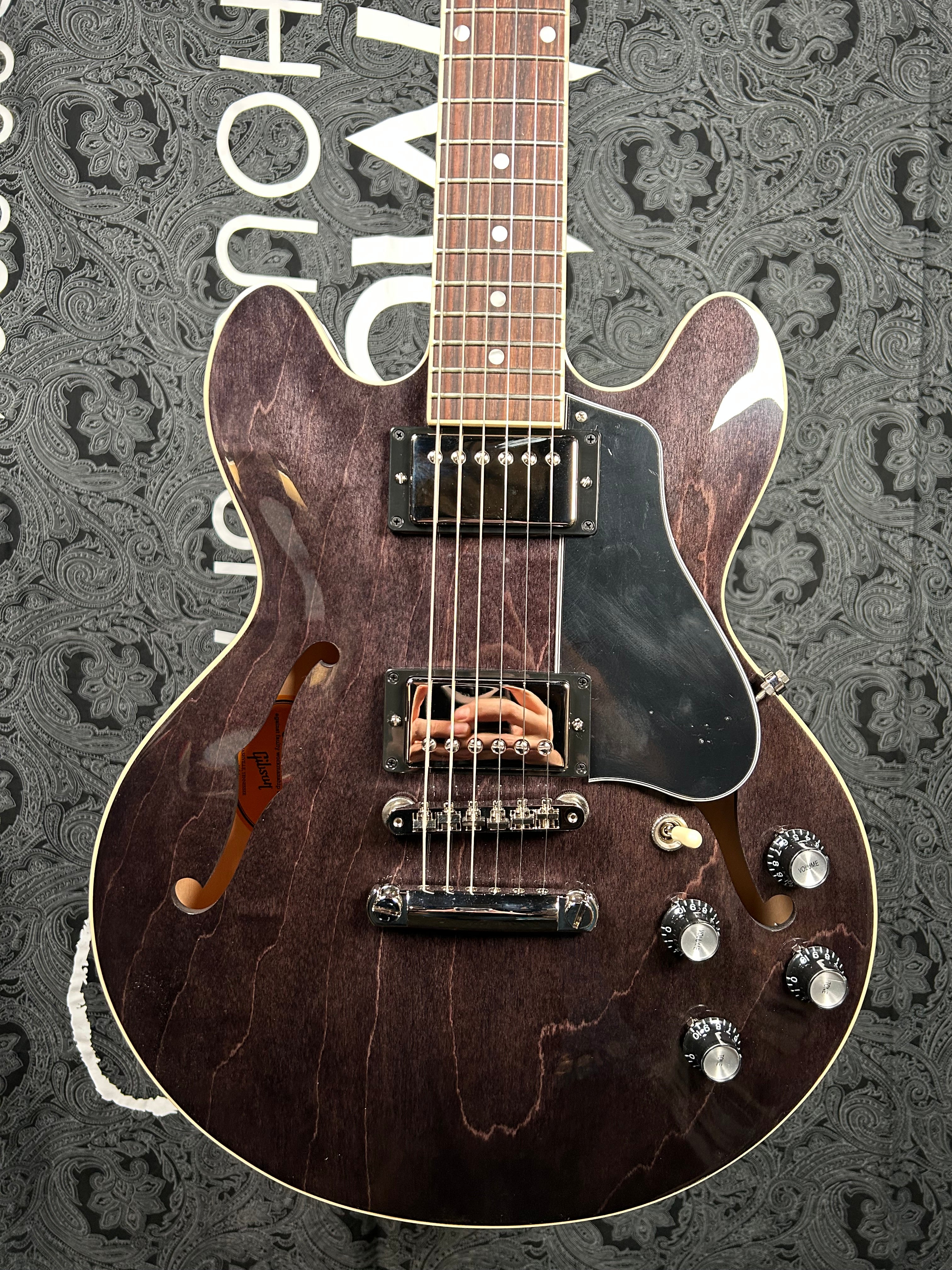 Gibson ES-339 Semi-hollowbody Electric Guitar - Trans Ebony