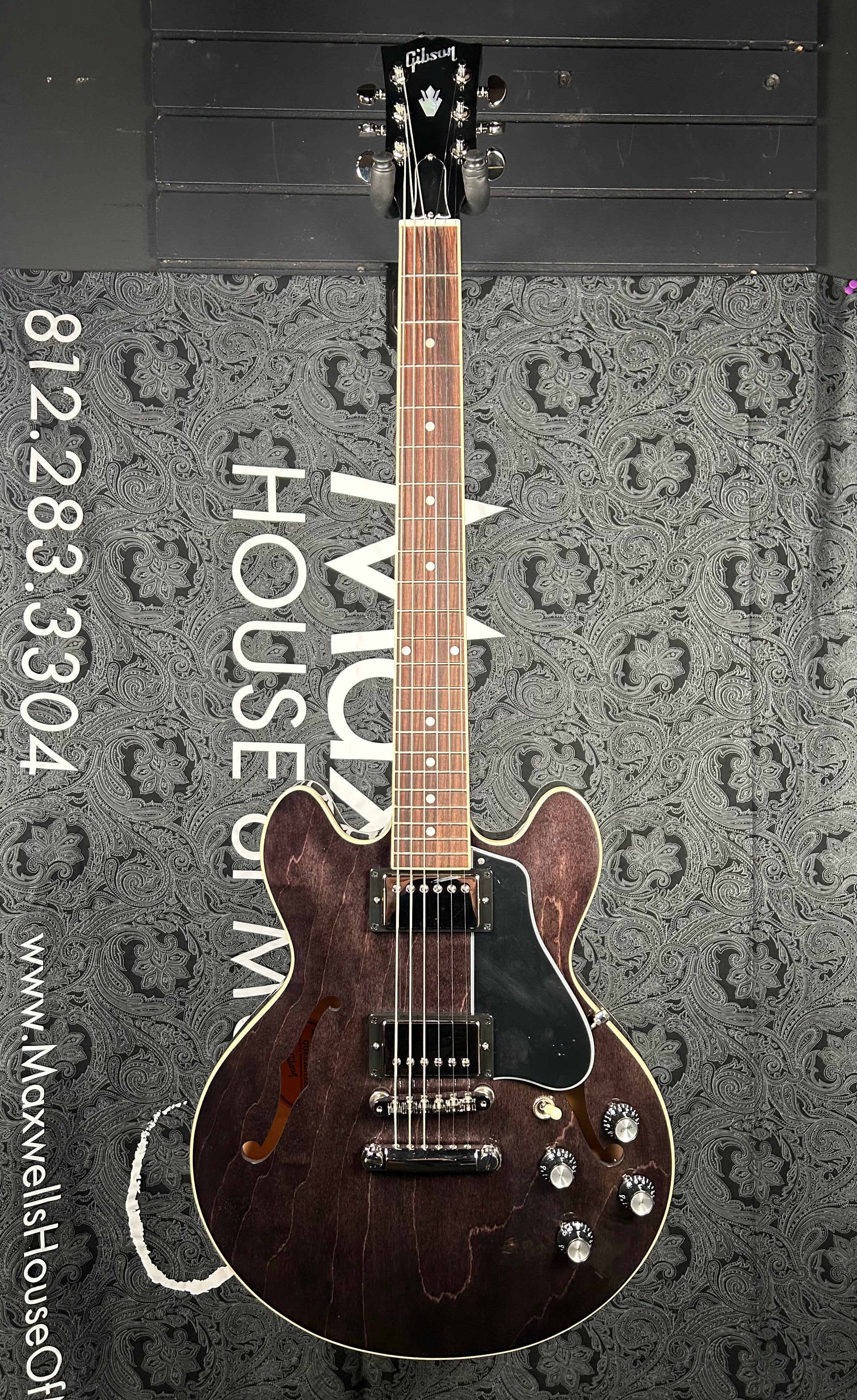 Gibson ES-339 Semi-hollowbody Electric Guitar - Trans Ebony