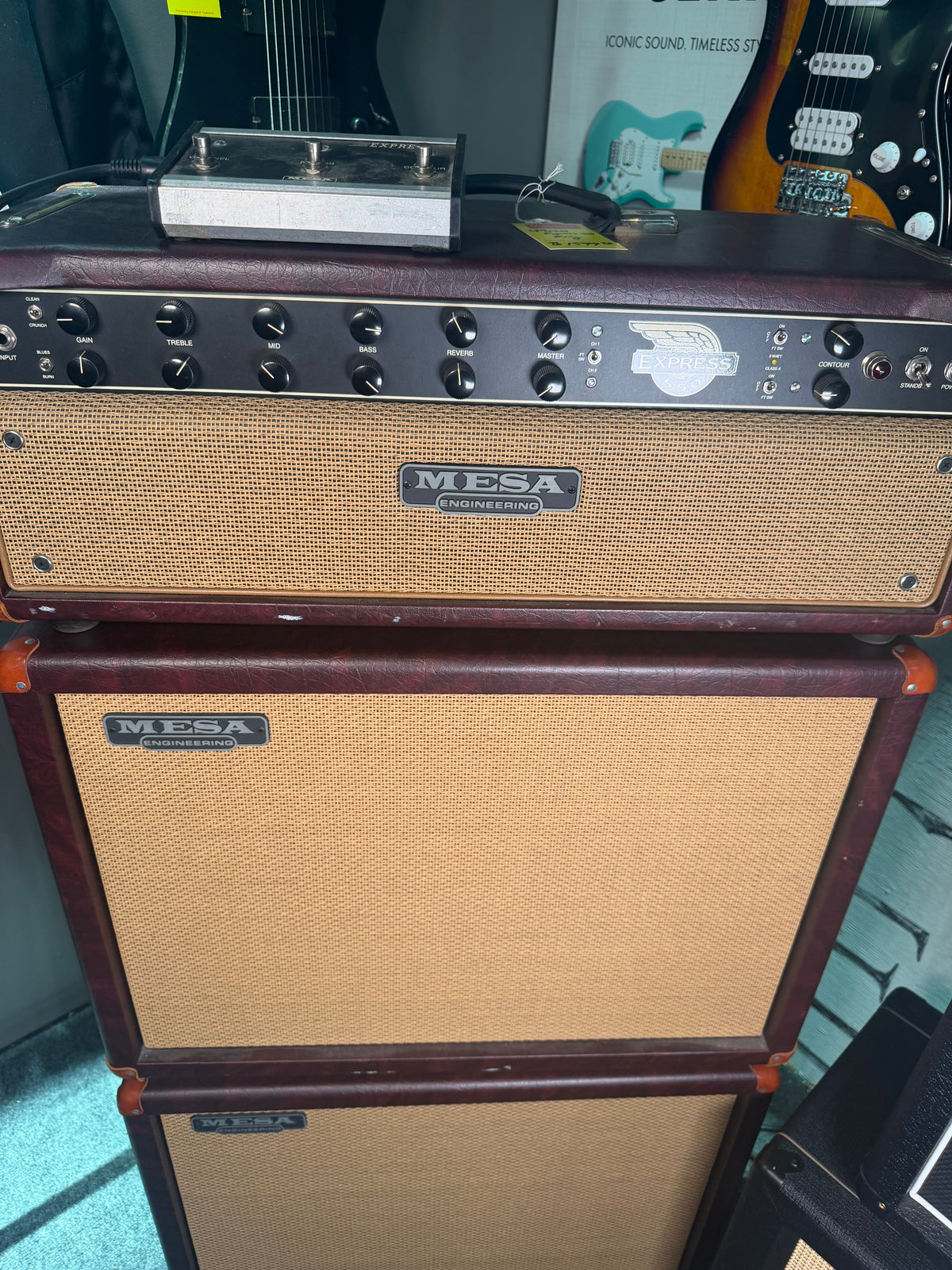 Mesa Boogie Express 50 Guitar Amp + 2 2x12 Mesa Cabinets