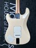 Fender Ed O'Brien SustainerStratocaster Electric Guitar- Olympic White w/Gig Bag (Pre-Owned)