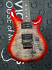 PRS SE Custom 24 Floyd Rose Electric Guitar- Charcoal Cherry Burst w/Gig Bag (Pre-Owned)