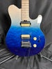 Sterling by Music Man Axis AX3FM Maple Top Electric Guitar-Spectrum Blue