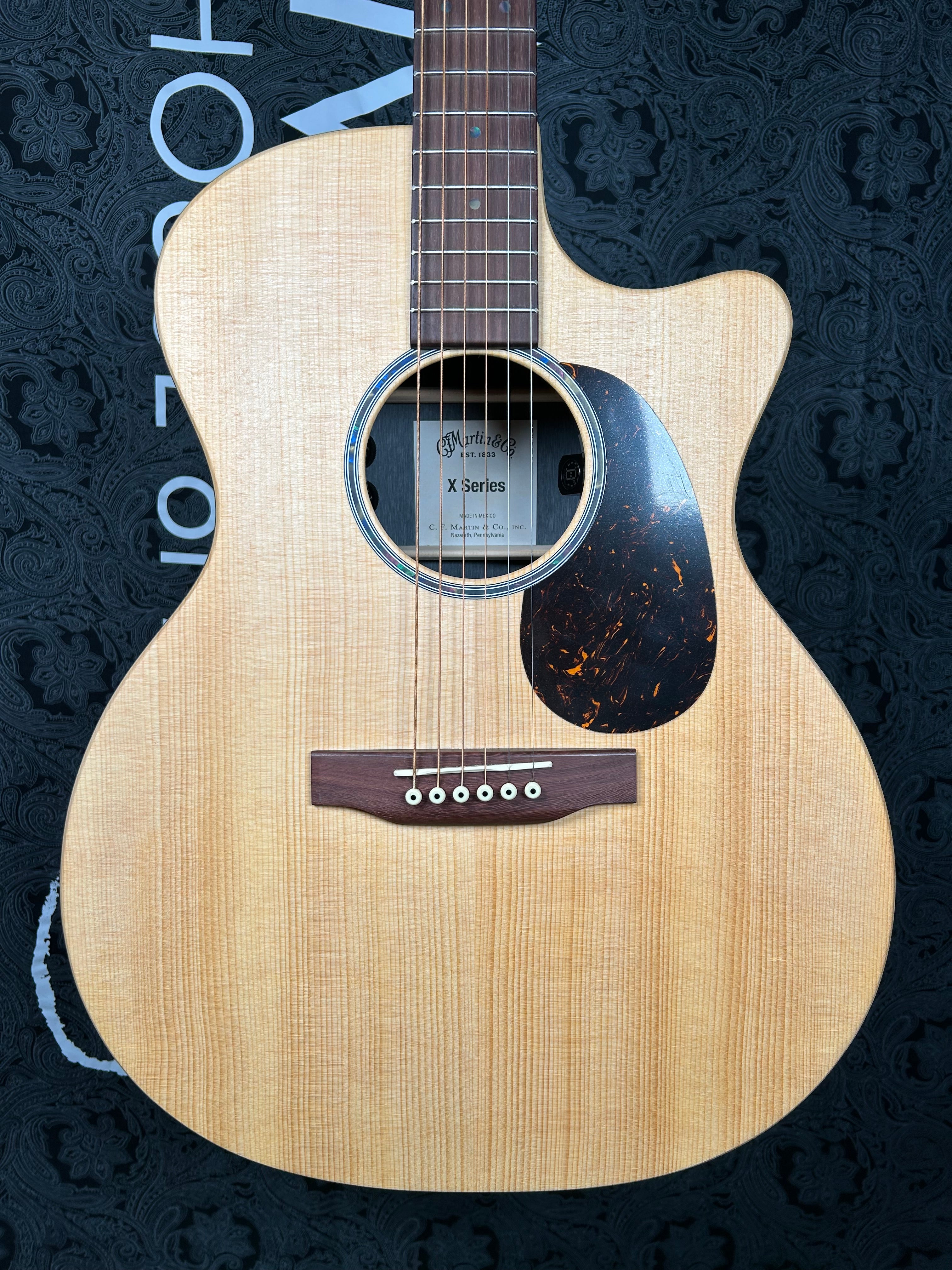 Martin GPC-X2E Grand Performance Acoustic-electric Guitar - Natural Cocobolo