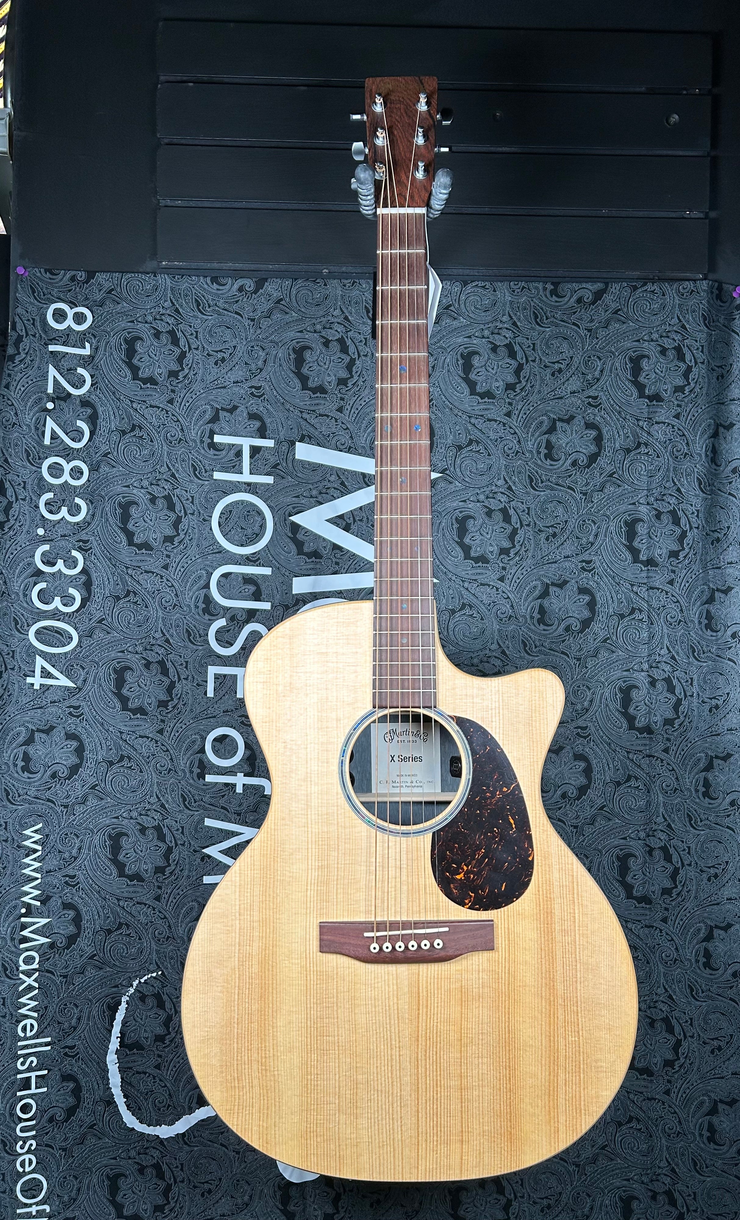 Martin GPC-X2E Grand Performance Acoustic-electric Guitar - Natural Cocobolo