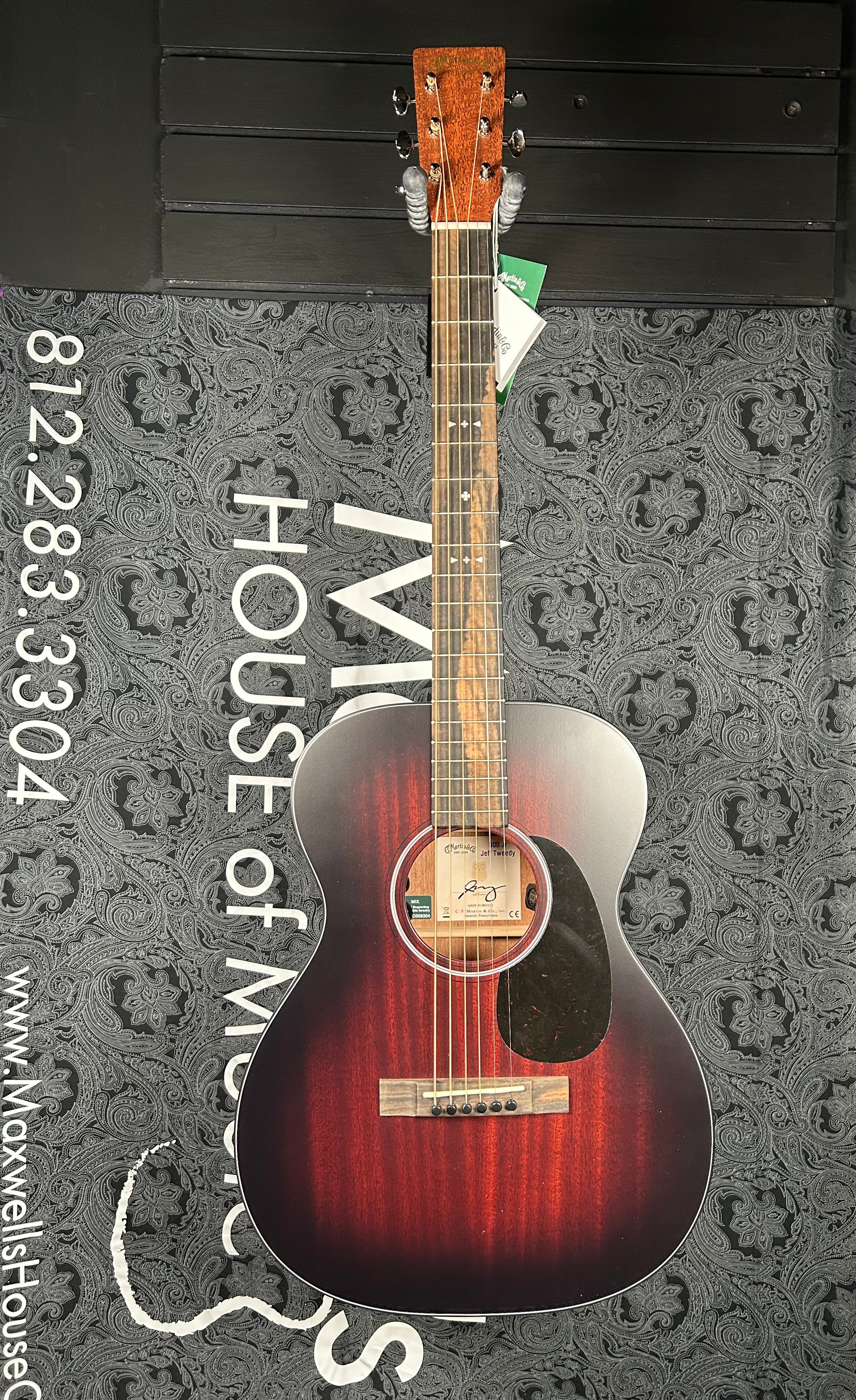 Martin 000 Jr E Jeff Tweedy Acoustic Guitar - Tweedy Burst