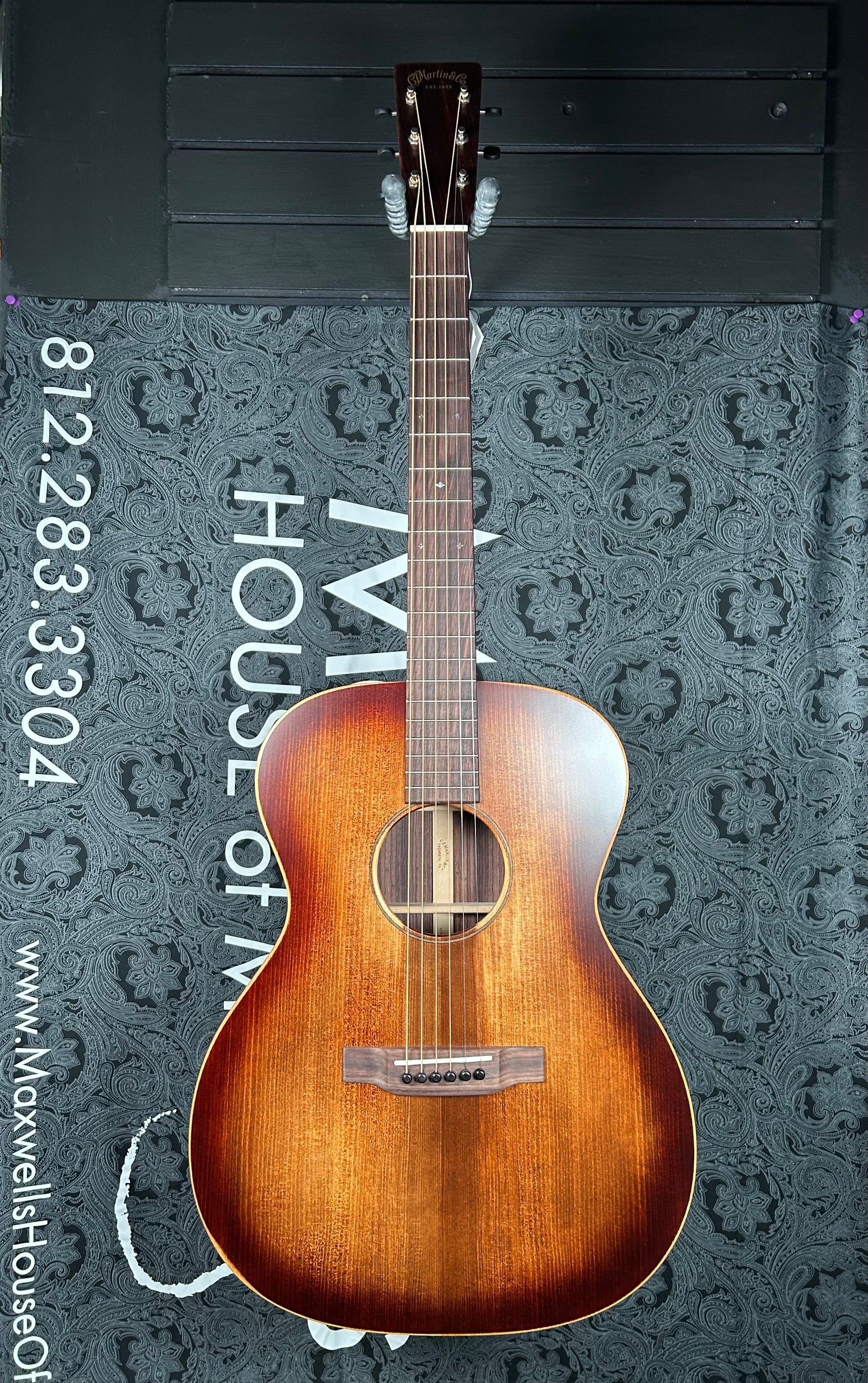 Martin 000-16 StreetMaster Acoustic Guitar - Dark Mahogany