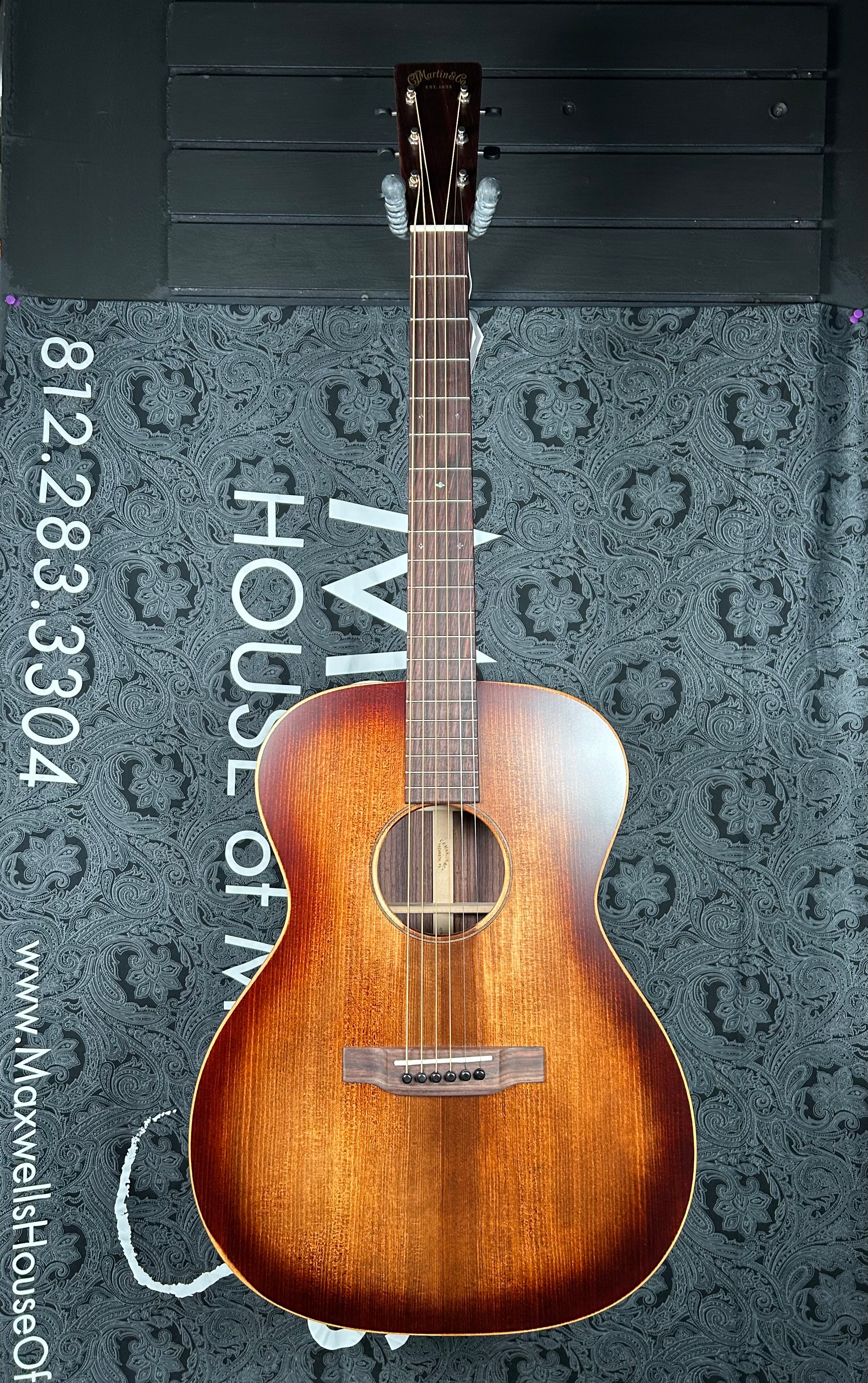 Martin 000-16 StreetMaster Acoustic Guitar - Dark Mahogany