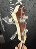 B.C. Rich Left-Handed Mockingbird Bass- White (Pre-Owned)
