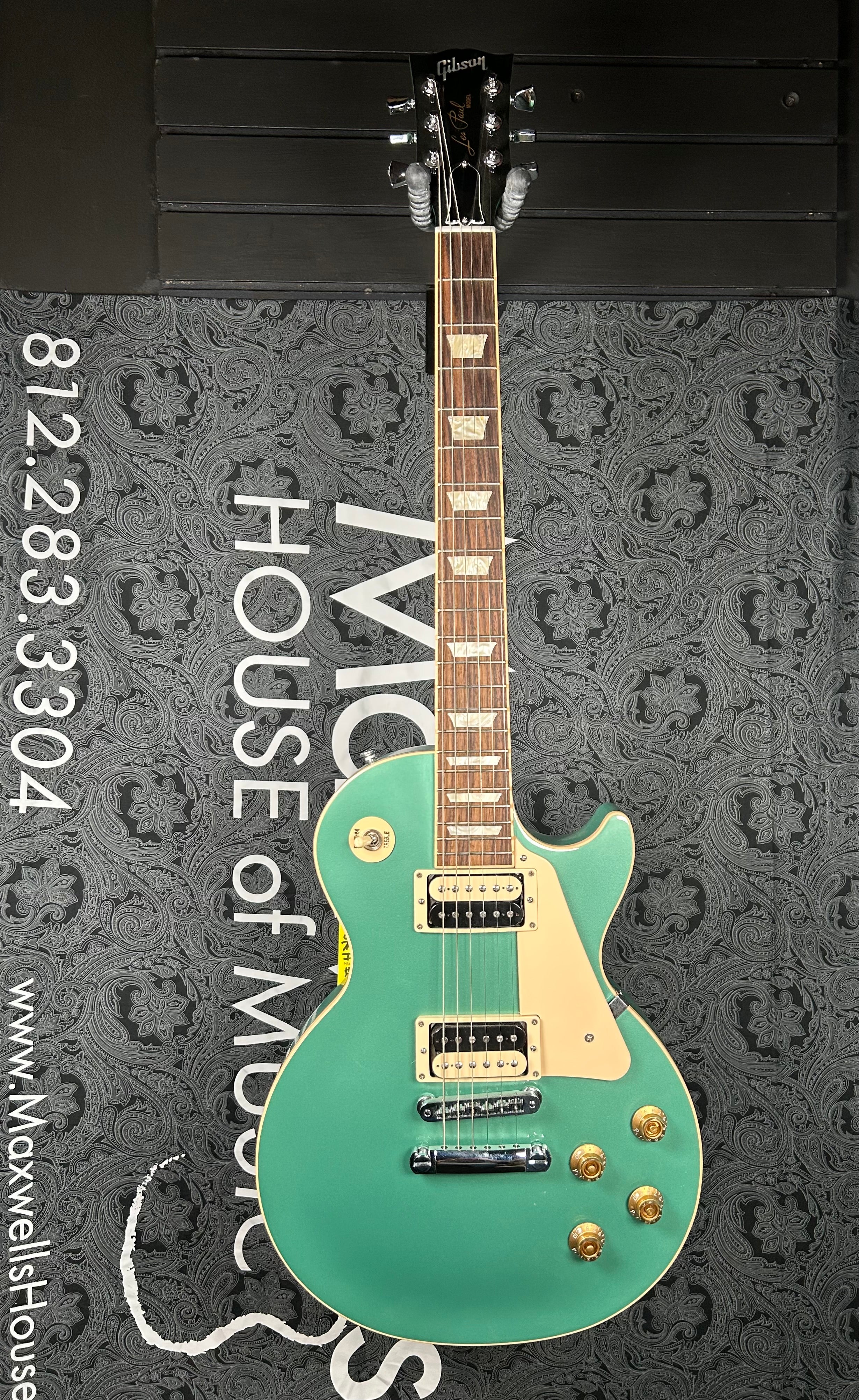 Gibson Les Paul Traditional Pro II Electric Guitar- Inverness Green w/Hardshell Case (Pre-Owned)