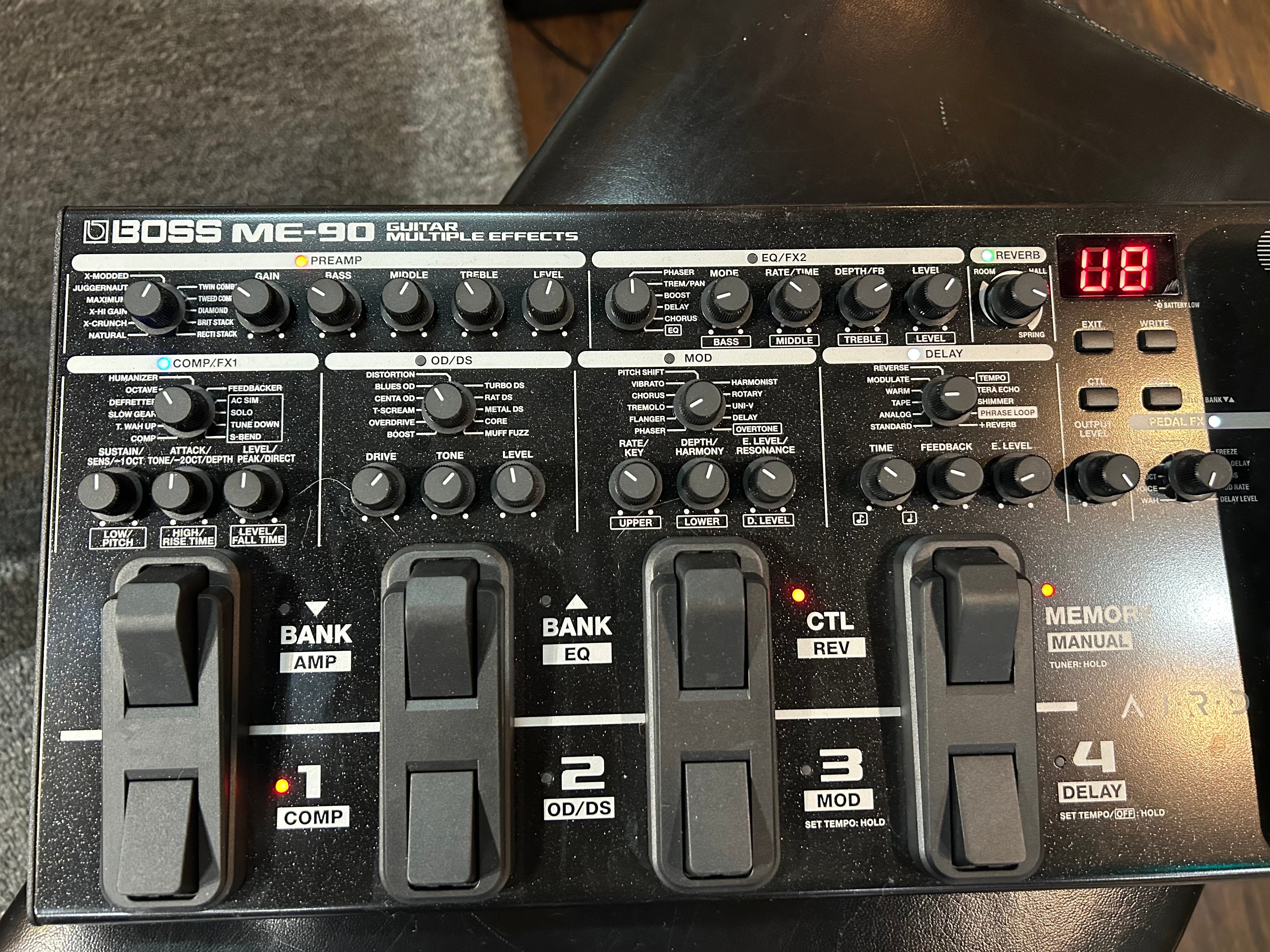 Boss ME-90 Guitar Multi-effects Pedal