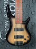 Ibanez Gio GSR206SMNGT Bass Guitar – Spalted Maple Top Natural Grey Burst