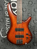 Ibanez Standard SR500A Electric Bass Guitar - Mahogany Brown Burst Low Gloss