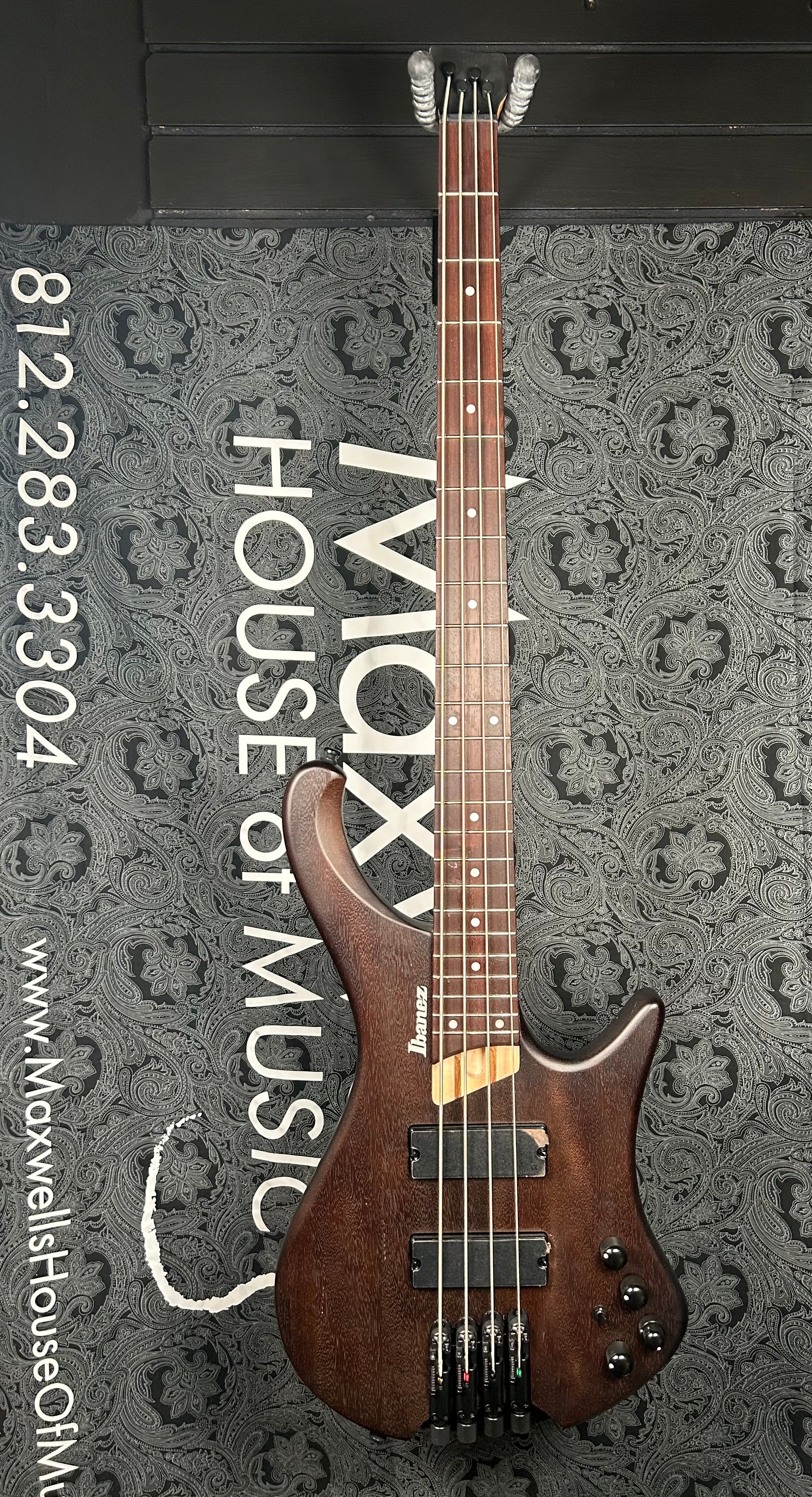 Ibanez Bass Workshop EHB600 Electric Bass Guitar - Walnut Flat