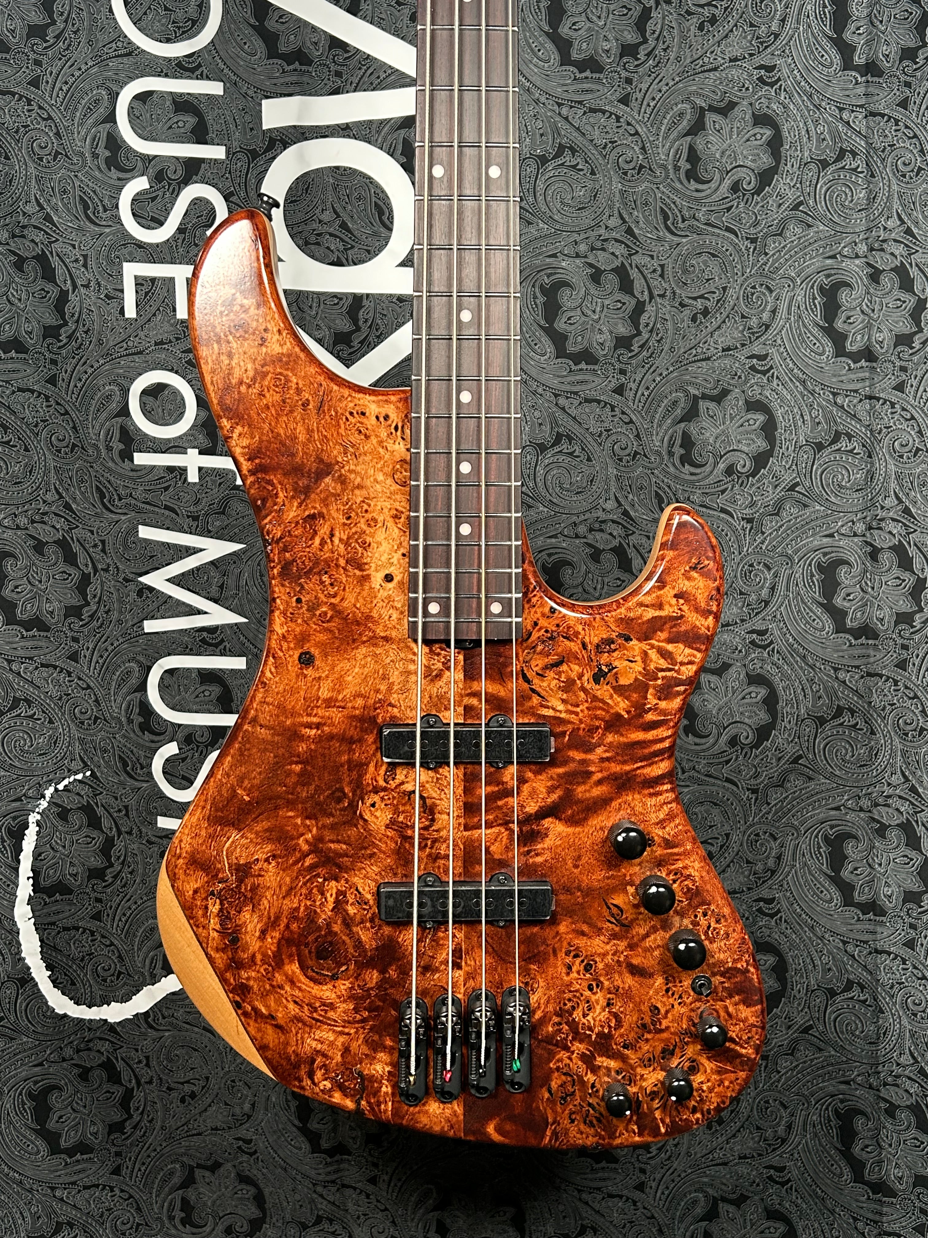 Ibanez Mode MDM1600 Electric Bass Guitar - Natural Mocha Low Gloss