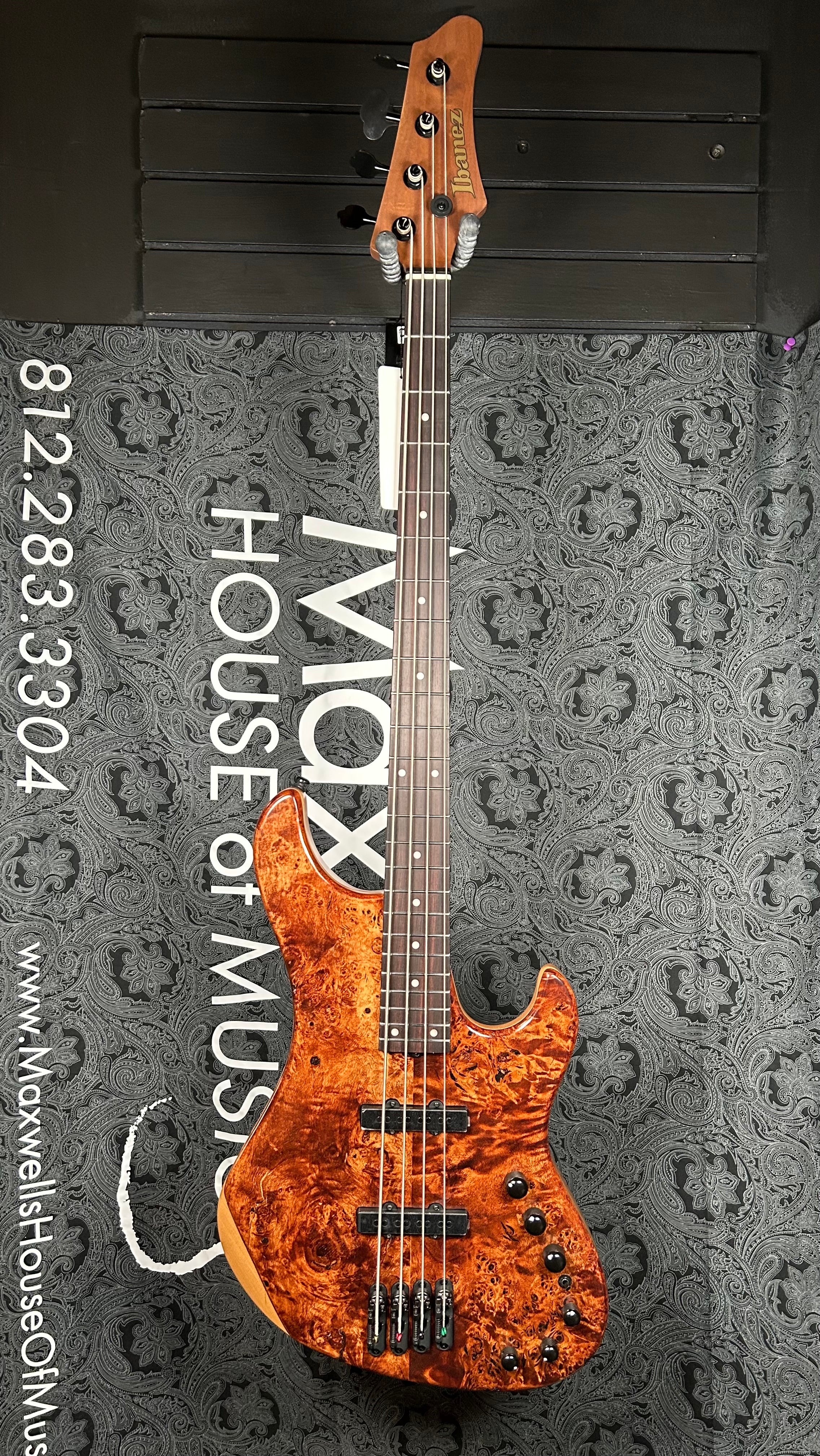 Ibanez Mode MDM1600 Electric Bass Guitar - Natural Mocha Low Gloss