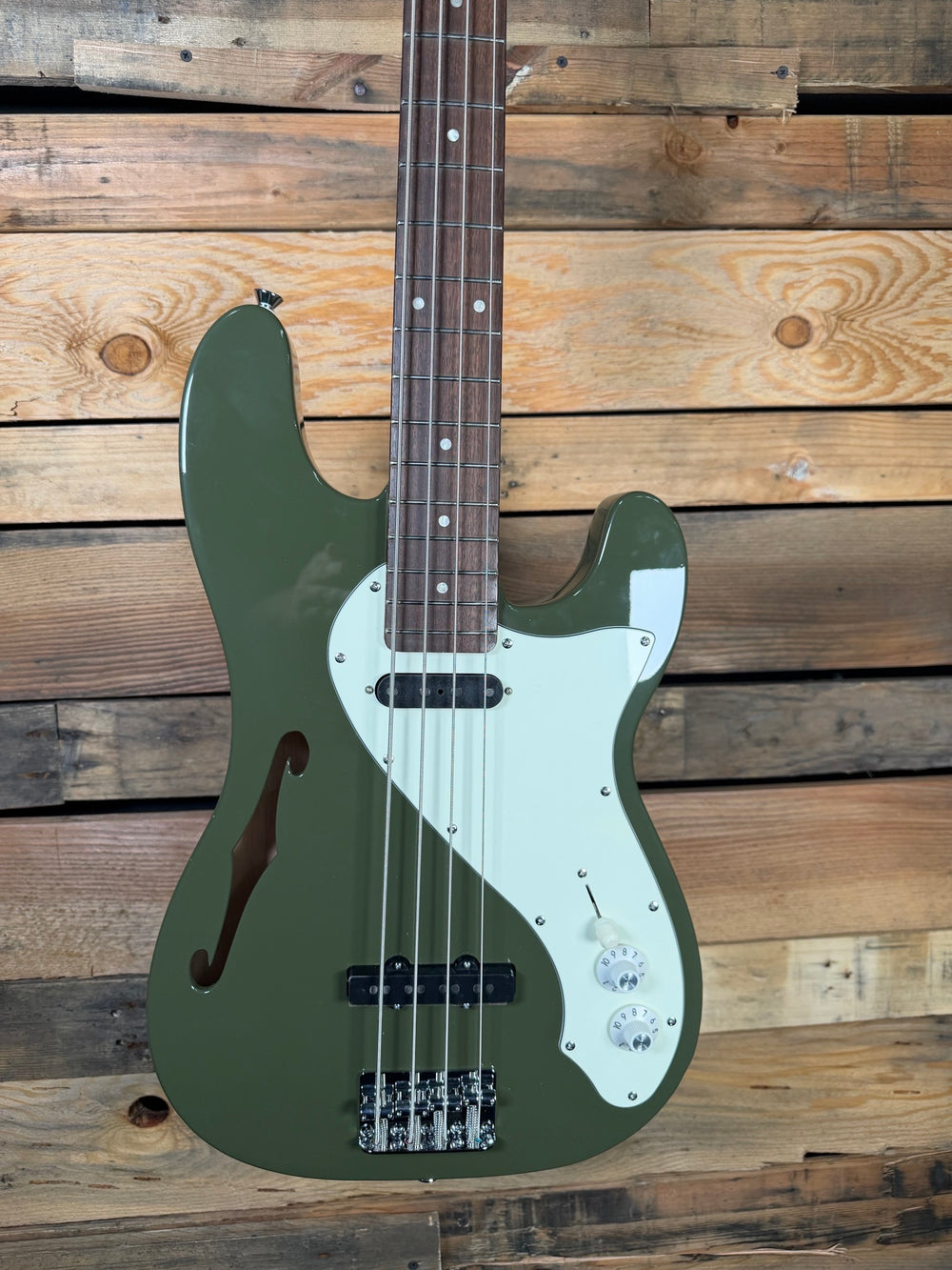 Squier Paranormal Precision Bass - Olive