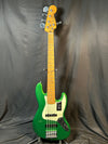 Fender Player Plus Active Jazz Bass V - Faded Jade with Maple Fingerboard