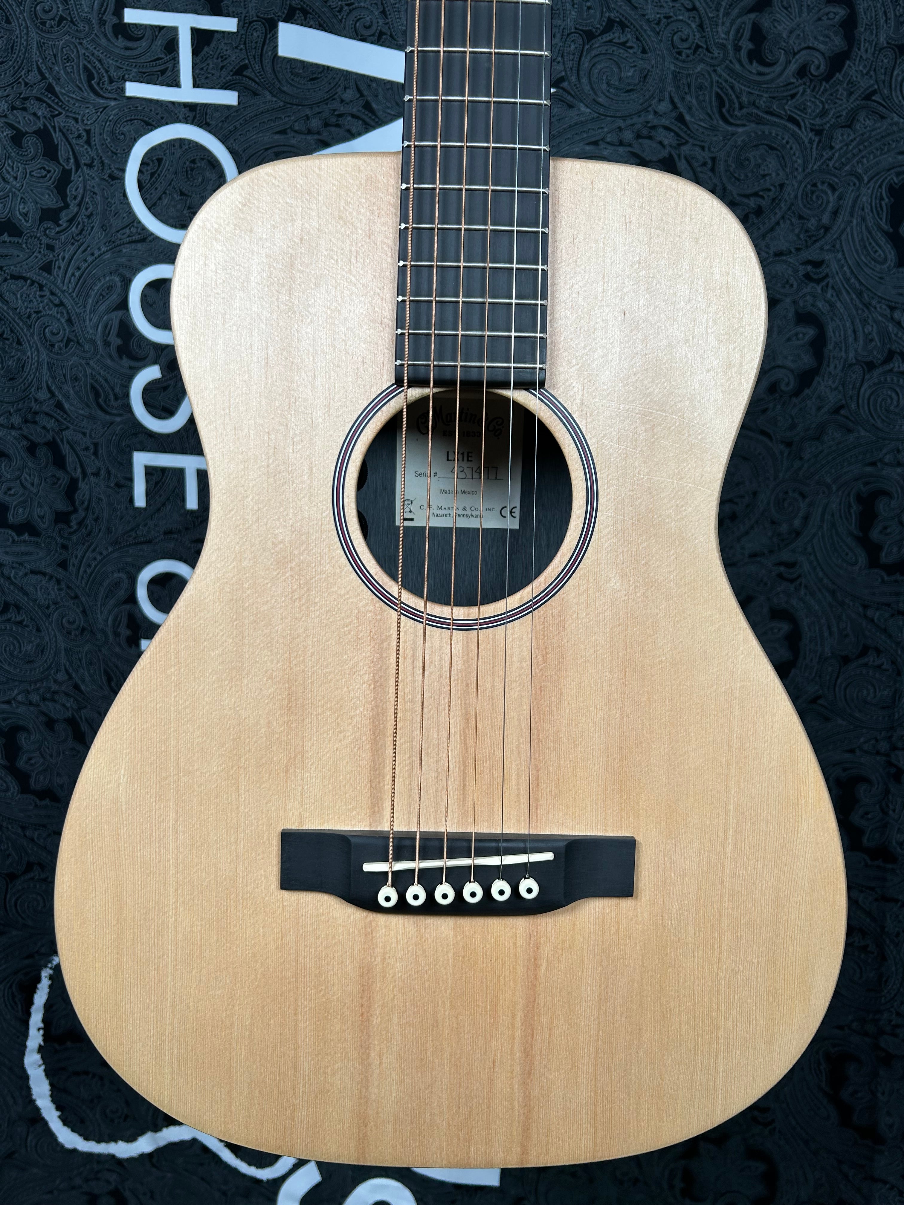Martin LX1E Little Martin Acoustic-electric Guitar - Natural
